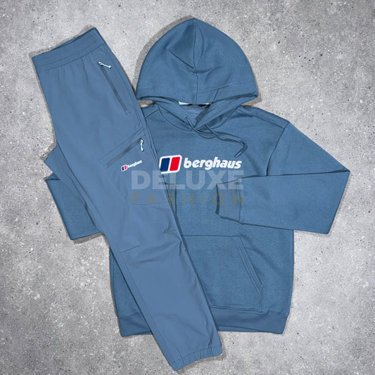 Berghaus Logo Hoodie Tracksuit - Sky Blue