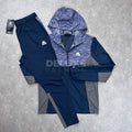 Montirex trail tracksuit (navy/purple)*